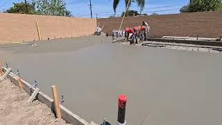 Cement Foundation is almost done!  - Santa Ana - ADU - New construction - Orange County