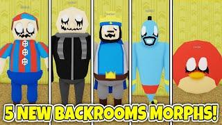 [09/28 UPDATE] How to get ALL 5 NEW BACKROOM MORPHS in BACKROOMS MORPHS! - Roblox