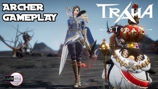 Archer Traha Global - Bow Weapon Skills Gameplay (Android Mobile)