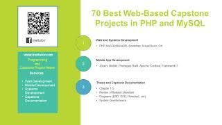 70 Best Web Based Capstone Projects in PHP and MySQL