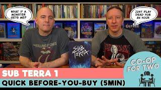 Sub Terra: A Quick but Critical Before-you-buy review (6min@4k)