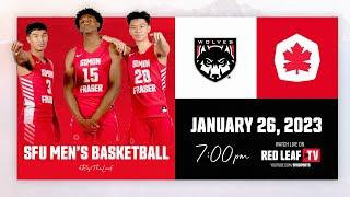 SFU Men's Basketball: Red Leafs vs. Western Oregon - January 26, 2023