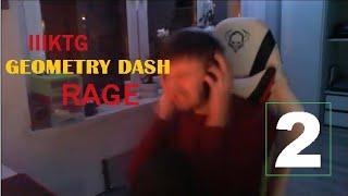 XKATEHE GEOMETRY DASH RAGE COMPILATION 2