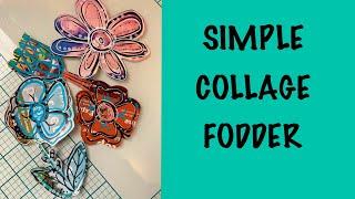 EASY MAKE ~ Whimsical Floral Doodles ~ Junk Journal IDEAS