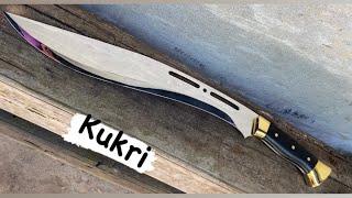 How I make KUKRI  knives with my own hands.