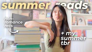 10 books you NEED to read this summer (that are NOT romances) ️ | summer recs & tbr 