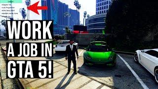 HOW TO WORK A JOB IN GTA 5 | How to install the JobsV mod in GTA 5 | PC MOD