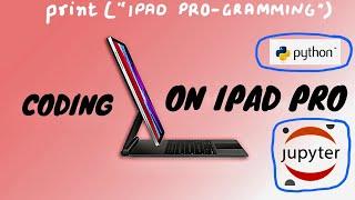 Coding on ipad pro [ Part 1 ]  | Best FREE way to run Python, Java, C++ on iPad !