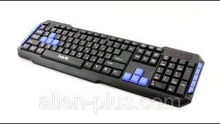 Клавиатура мультимедийная игровая HAVIT HV-KB327, USB Black