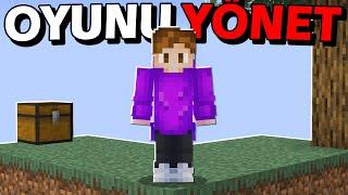 Minecraft'ta OYUNUMU YÖNETİYORSUN! (Skyblock)