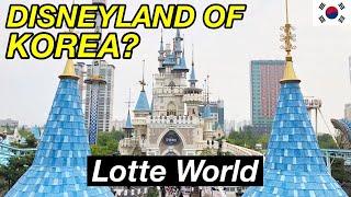 BIGGEST Indoor Theme Park in Asia! | Lotte World Adventures in Seoul, South Korea