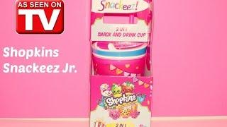 NEW SHOPKINS SNACKEEZ Jr. AS SEEN ON TV! - REVIEW