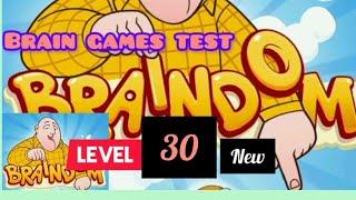 #Braindom : Brain Games test:new #Level30  #Make them dance Gameplay walkthrough