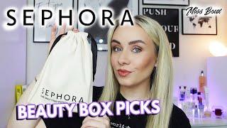 SEPHORA BEAUTY BOX PICKS - CHARLOTTE TILBURY, DRUNK ELEPHANT, LIVING PROOF & LIME CRIME MISS BOUX