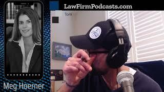 Meg Hoerner Christian Barth Book & Youtube Podcasting - Law Firm Podcasts