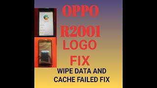 oppo r2001 hang on logo fix AND wipe data and cache failed solution