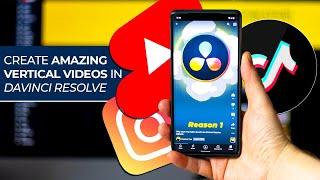 How to edit YouTube Shorts in DaVinci Resolve