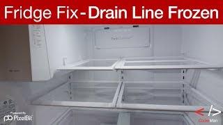 Fixing Samsung Fridge Ice Buildup and Leaking Water under Crisper Tray