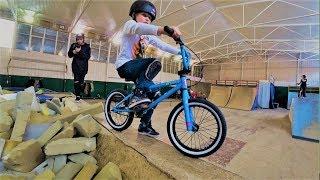 Тренировка по BMX 2 - учим БЭКФЛИП / из архива