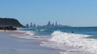 ЗОЛОТОЕ  ПОБЕРЕЖЬЕ  Австралии Где  самый  БЕЛЫЙ песок?  GOLD COAST AUSTRALIA