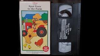 Disney presents Spot Goes to the Farm (2000 VHS)
