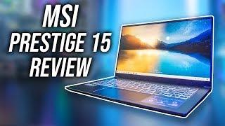 MSI Prestige 15 Review - 10th Gen Laptops Are Here!