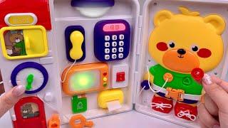[toy asmr] Big Fidget Board ASMR Figet Toys Satisfying with Unboxing No talking | Review Toys