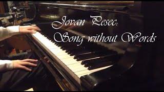 Jovan Pesec: Song without words - performed by Rodrigo Landa-Romero