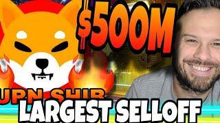 Shiba Inu Coin | SHIB Experiences The Largest Sell-Off Since February Of 2022!