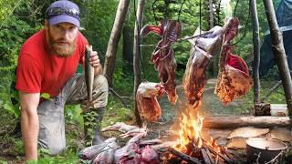 7-Day Wilderness Living Survival Challenge (THE MOVIE - SEASON 2) - MODERN HUNTER GATHERER