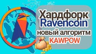 Хардфорк Ravencoin (RVN): майнинг и смена алгоритма KAWPOW [2020]. Перспективы майнинга