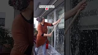 köpük köpük cam balkon temizliği #temizlikvlog #temizlik #vlog #youtube #keşfet #viral