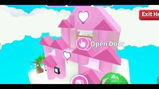 NEW Pink **CASTLE** Tour In Roblox Adopt Me! |Unnah Rzandraj's YT