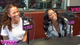 Paula Patton stops by the "Big Tigger Morning Show w/ Jazzy Mcbee"