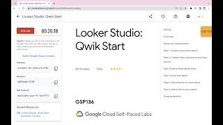 Looker Studio: Qwik Start || #qwiklabs || #GSP136 ||  [With Explanation️]