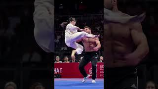 #taichi  #wushufight Chinese Tai Chi beauties didn't expect to be so skilled in actual combat