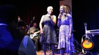 Jillian Loux and Myrna Clayton at Eddies Attic Gospal Brunch