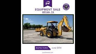 Construction Equipment Sale Bryan Texas - Purple Wave