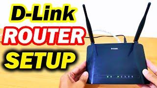 D-Link Router Setup and Full Configuration