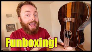 UNBOXING A KALA ZIRICOTE CONCERT UKULELE!