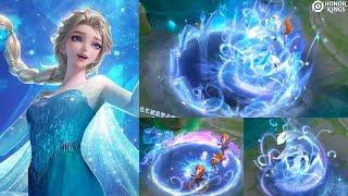 Honor of Kings x Frozen （Lady Zhen）New Skin | Novo Visual