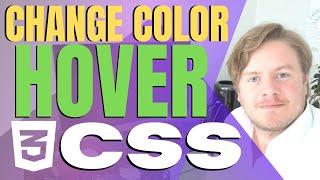 How to change color on hover in css 2021