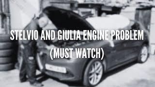 Alfa Romeo Stelvio and Giulia 2.0 TBI-M Multi air turbo engine issue