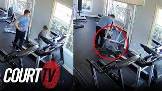 Treadmill Abuse Murder Trial: Video of Defendant & Victim at Gym