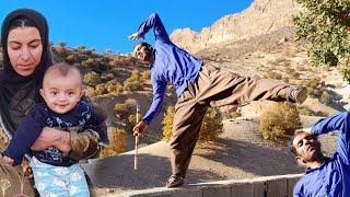 The government locked the hut due to lack of legal permission and Khadija left the hut.