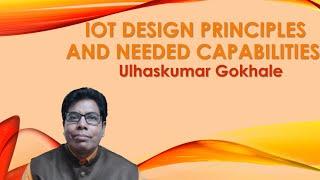 IOT DESIGN PRINCIPLES AND NEEDED CAPABILITIES | BATU | TE(CSE), BE(IT)