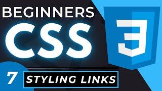 How to Style HTML hypertext links in CSS with visited, hover, active and focus