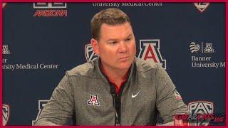 Coach Tommy Lloyd talks after Arizona's loss to Washington State | GOAZCATS.com video