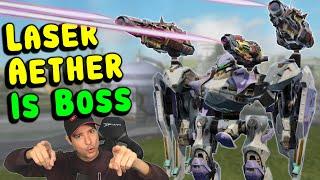 Don't Mess with LASER AETHER! My First War Robots 2023 Gameplay WR