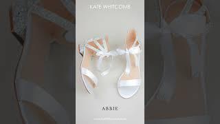 #weddingshoes and #bridalflats  #brides #saidyesto #Katewhticombshoes #bridestobe #weddinginspo